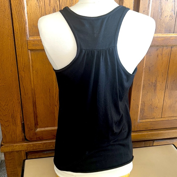 ⚾️BASEBALL TANK❤️with Rhinestones HEART-Shaped Baseball😎Medium Racerback - Picture 3 of 9